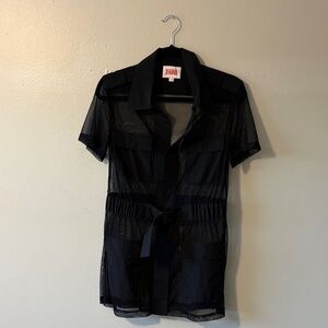 SOLID & STRIPED Black Shirt